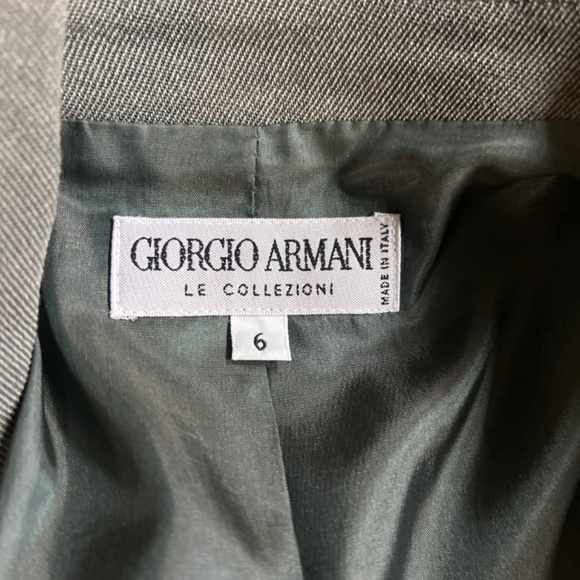 Size 46 Giorgi Armani Wool Pantsuit - Picture 3 of 5